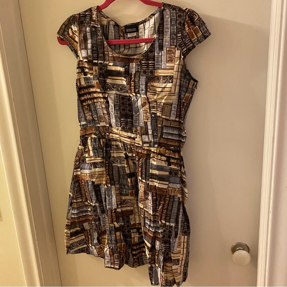 Retrolicious Book Dress Large
